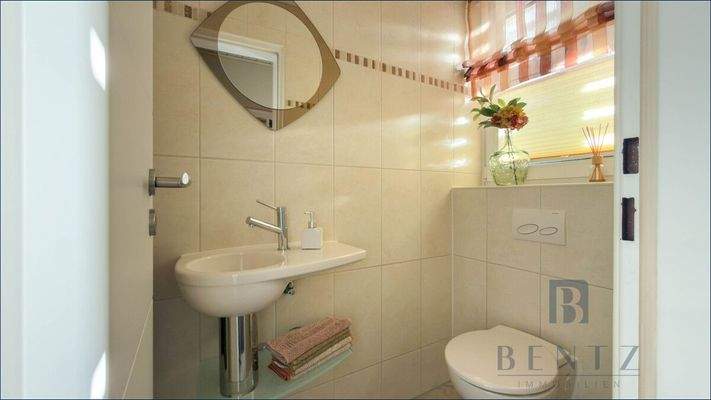 Gäste-WC Erdgeschoss