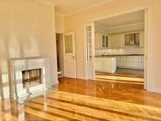 Wohnbereich mit Kamin