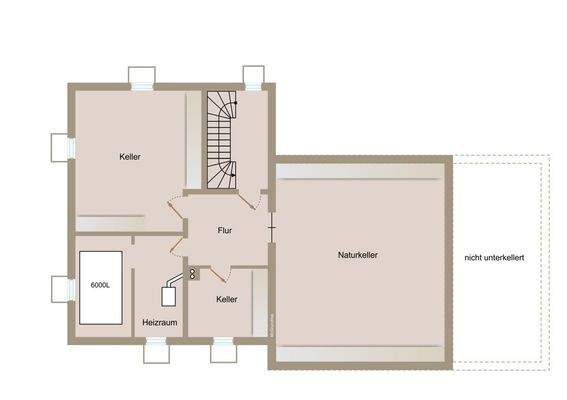 Grundriss Keller
