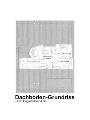 Dachboden-Grundriss