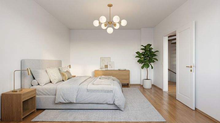 Inspiration: stilvoll eingerichtetes Schlafzimmer