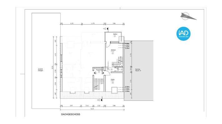 Grundriss Dachgeschoss