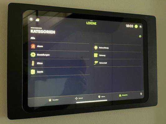 iPad für Smarthomesteuerung