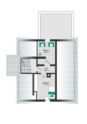 Grundriss DG Bestand