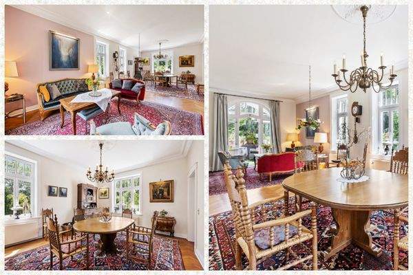 großer Wohn-/Essbereich