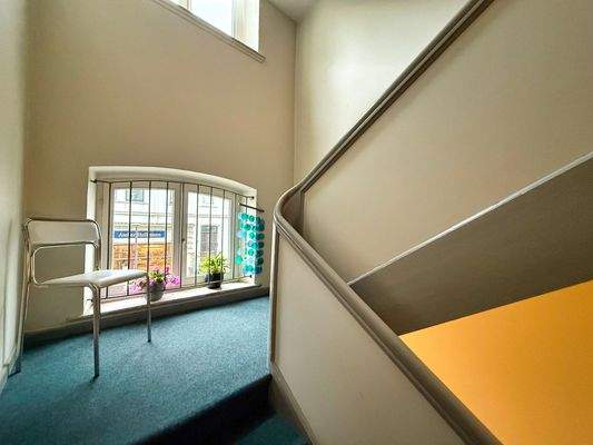 Gepflegtes Treppenhaus