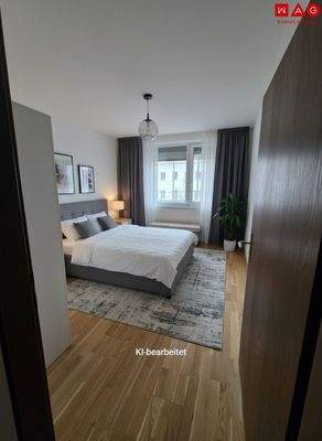 KI generiertes Schlafzimmer