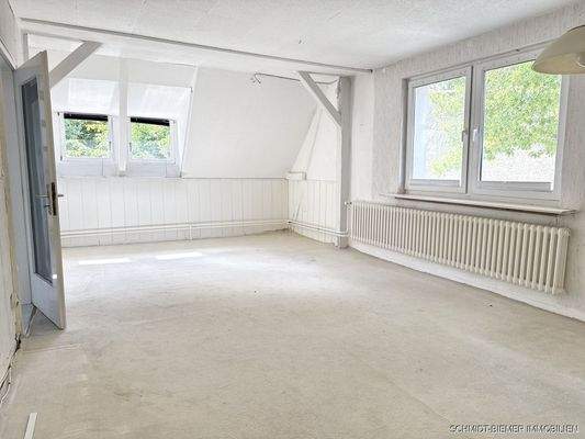 Obergeschoss - Wohn- und Esszimmer