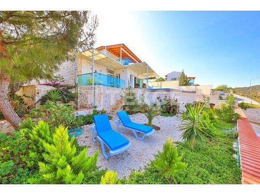 Luxury and Furnished Villas Suitable for Investment in Kaş Antalya