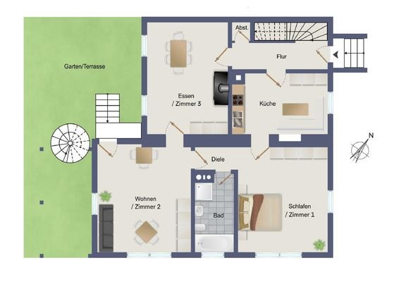 Grundriss EG