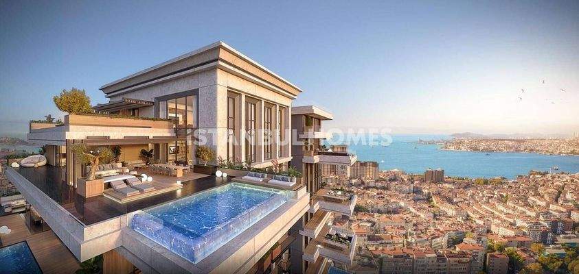 Ultra Luxury Design Apartments in Sisli with Private Pool