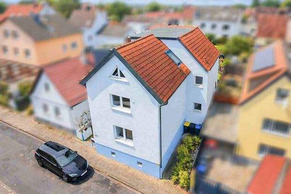 Luftbild Hausrückseite