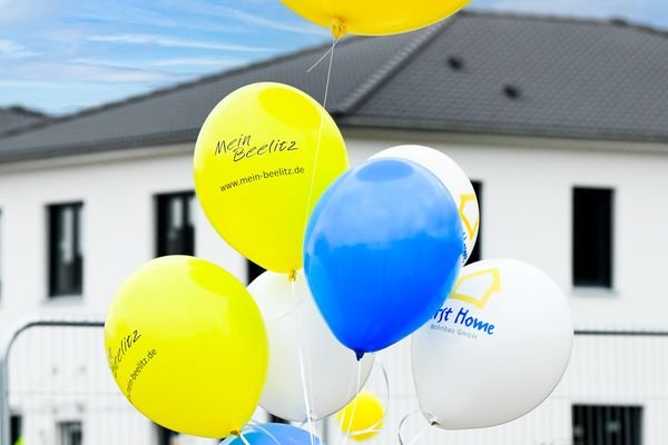 Die ersten Häuser sind bezogen.