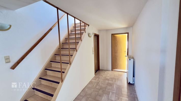 Treppenhaus im ersten Obergeschoss 