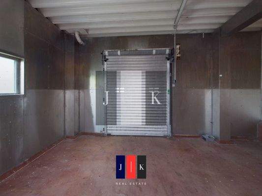 Kleines Rolltor Innenansicht