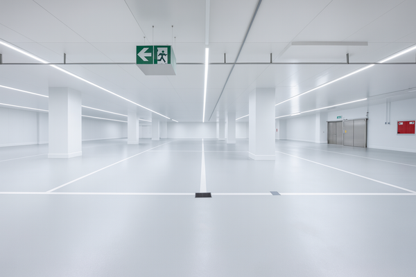 Halle 1.1 Visualisierung nach Renovierung