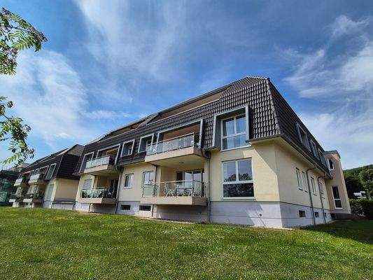 Rückseite des Hauses