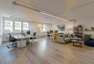 Büro I | Visualisierung – Einrichtung mittels KI ergänzt