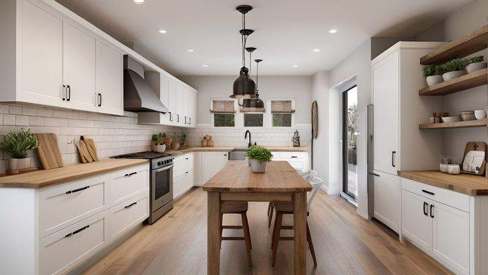 Küche/Esszimmer (Einrichtungsvorschlag)