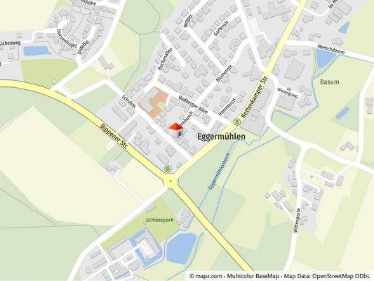 Geolyzer Kartenausschnitt