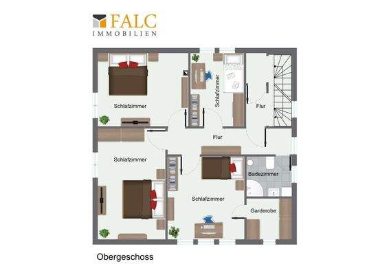 Grundriss Obergeschoss 