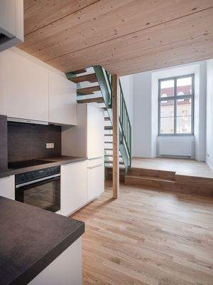 Einbauküche mit Geräten