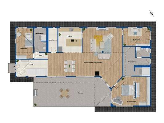 Grundriss Erdgeschoss