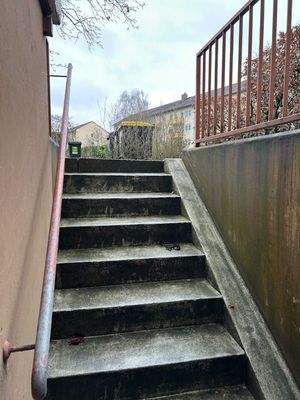 ... direktem Gartenausgang