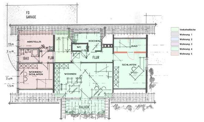 DG Grundriss Variante