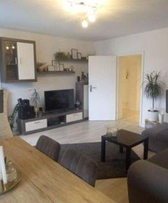 Wohnzimmer mit TV-Ecke