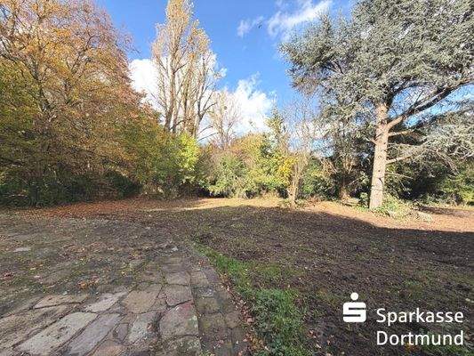 Ausblick von Terrasse (Natursteinplatten)