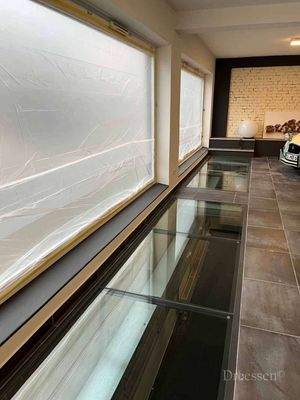 Sicherheitsglas zum Keller