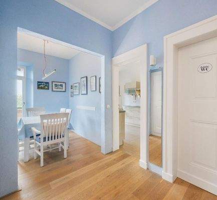 Flur zum Esszimmer - Küche 