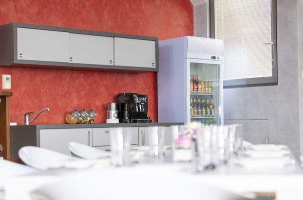 Blick zur Küchenzeile