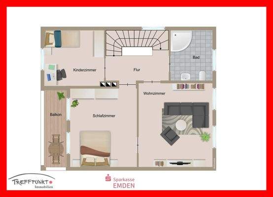 Grundriss Obergeschoss