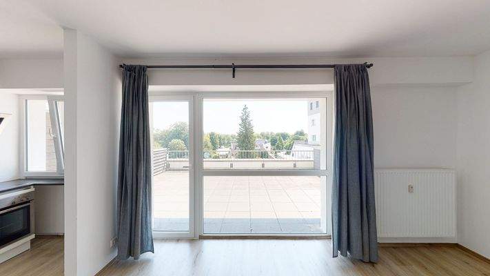 Beispielbild: Blick auf die Dachterrasse