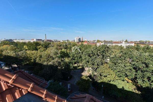 Ausblick zum kleinen Tiergarten
