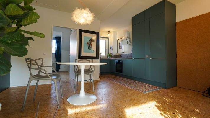 Küche mit Essbereich