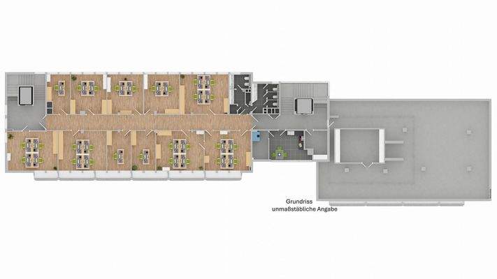 8. Obergeschoss ca 480m²