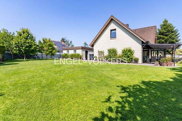 Die Rückansicht des Hauses