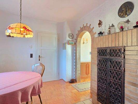 Blick aus dem Essbereich