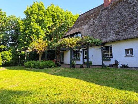 Blick auf die Terrasse