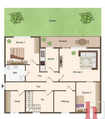 Grundriss - Souterrain