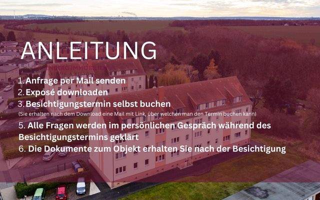 Immobilie in Leipzig / Zschortau zu verkaufen_Anleitung Terminvereinbarung