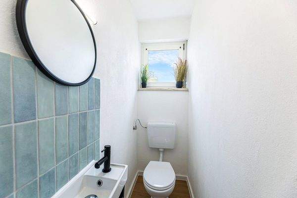 Separates Tageslicht-WC