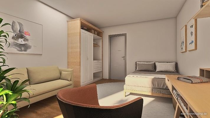 Gäste-, alternativ Kinderzimmer (Wohnbeispiel)