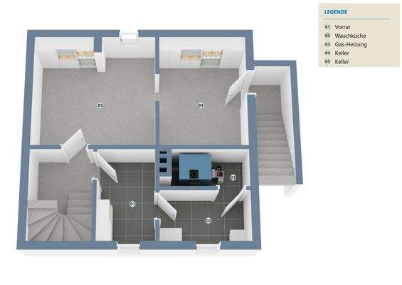 Grundriss Keller