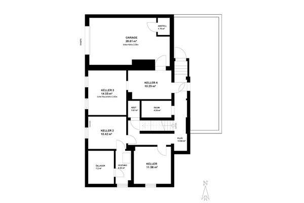 Grundriss Kellergeschoss