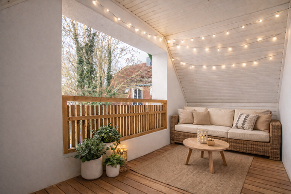 Loggia (digital möbliert)