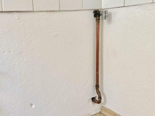 mit zusätzlichem Gasanschluss